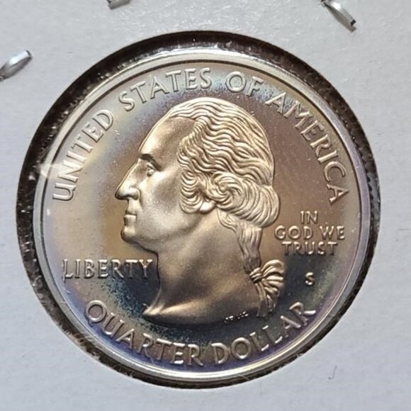 Lot of 5 S Mint Proof State Quarters... 1999-2000... MS... In Protective Holders - Picture 4 of 10